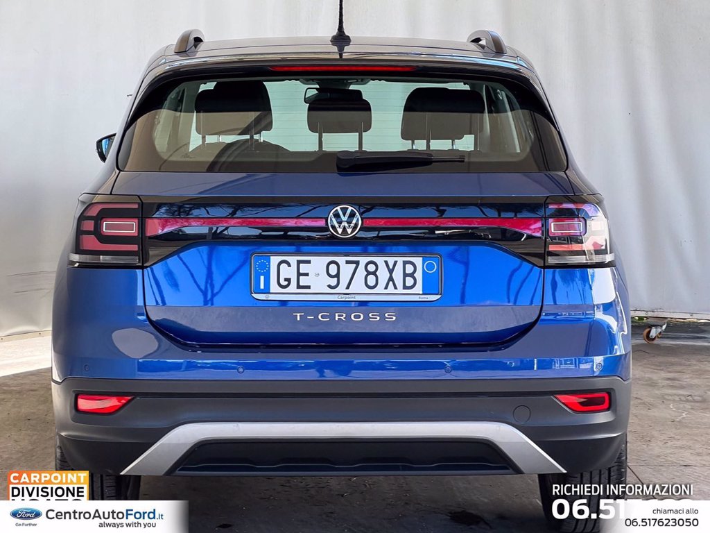 VOLKSWAGEN T-cross 1.0 tsi style 95cv