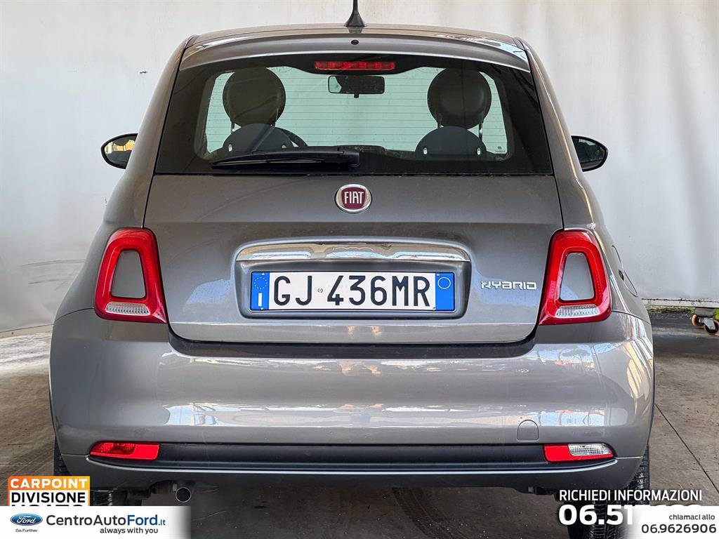 FIAT 500 1.0 hybrid cult 70cv