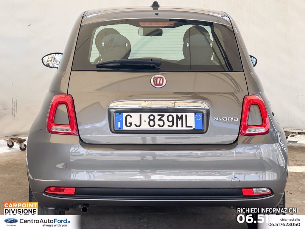 FIAT 500 1.0 hybrid cult 70cv