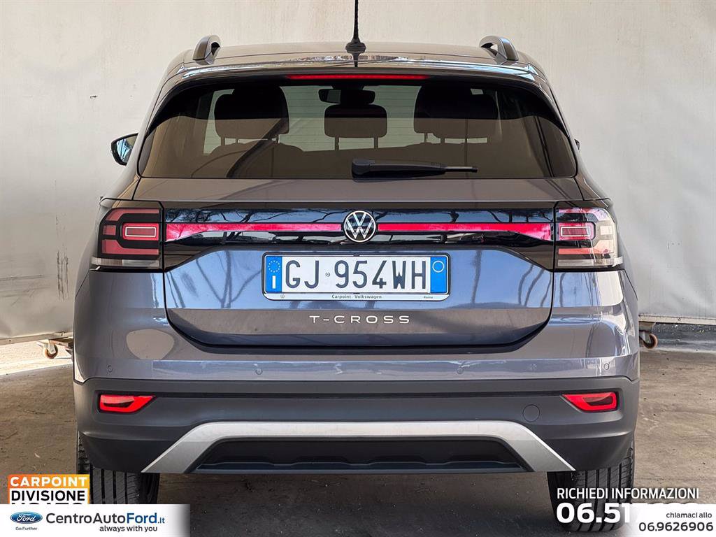 VOLKSWAGEN T-cross 1.0 tsi style 95cv