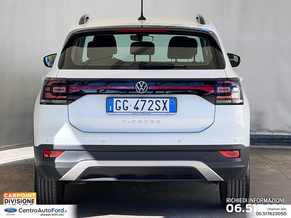 VOLKSWAGEN T-cross 1.0 tsi style 95cv