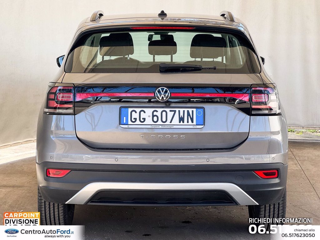 VOLKSWAGEN T-cross 1.0 tsi style 110cv dsg