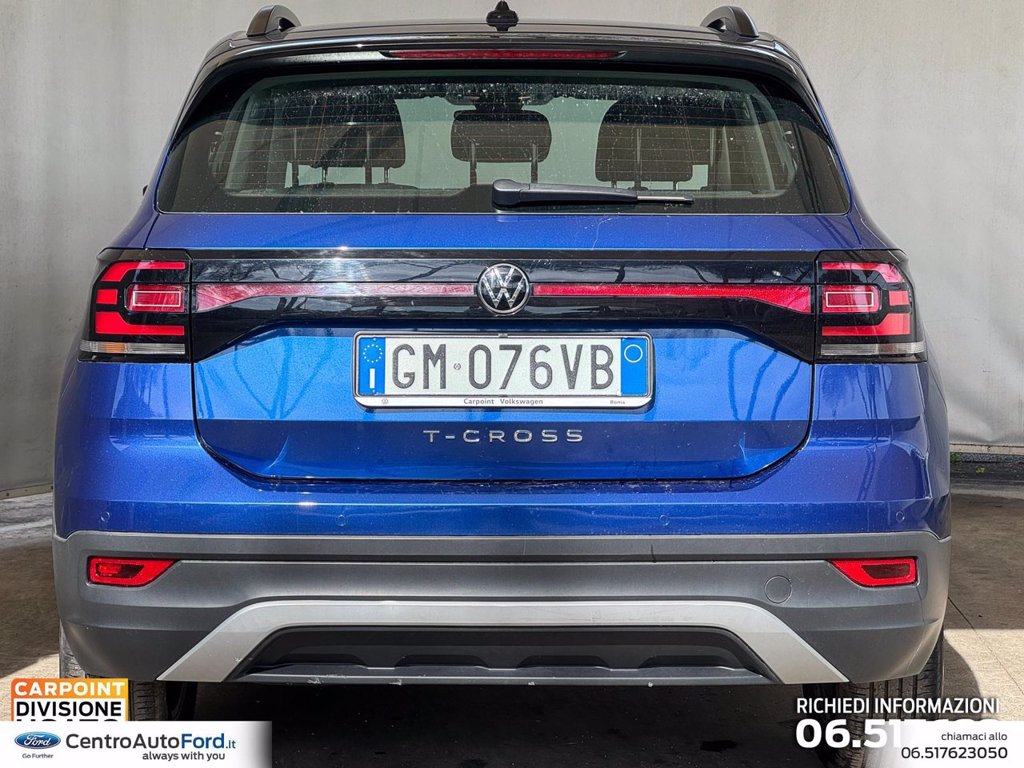 VOLKSWAGEN T-cross 1.0 tsi style 95cv