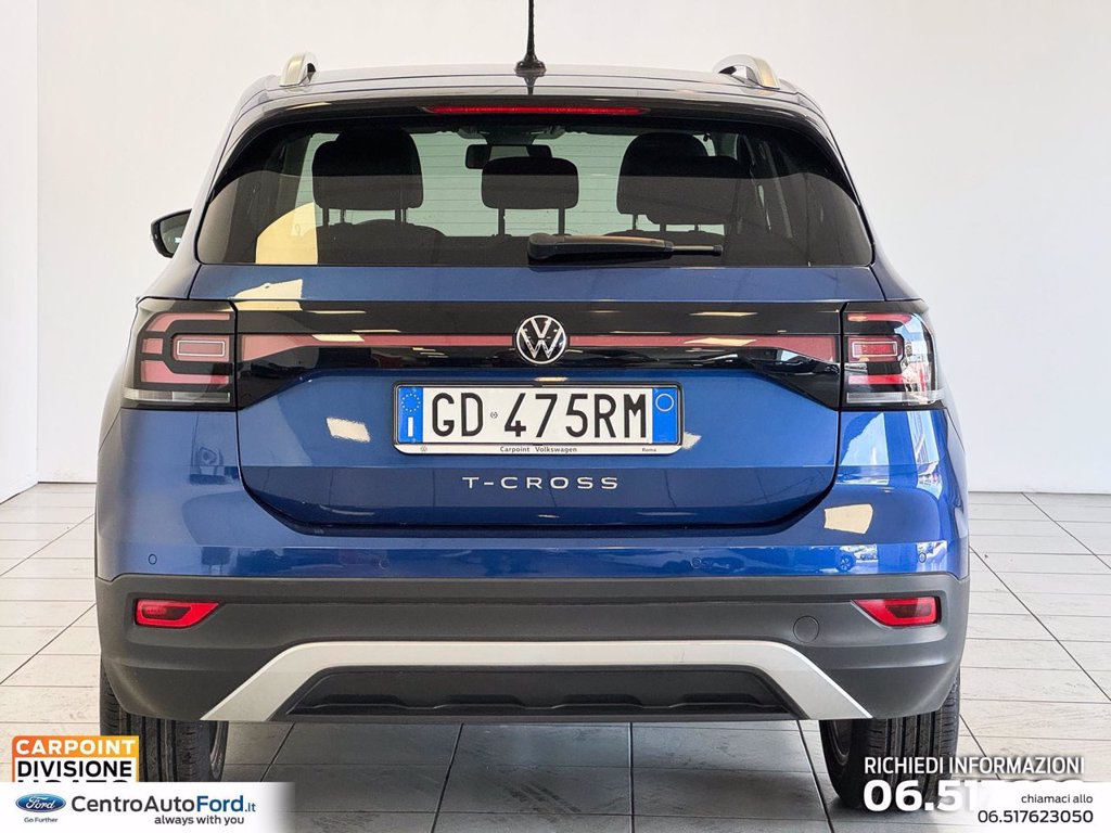 VOLKSWAGEN T-cross 1.0 tsi advanced 110cv