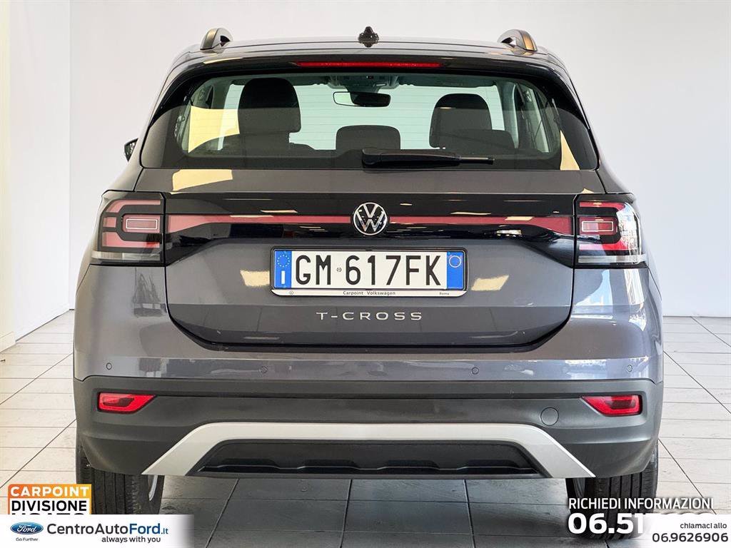 VOLKSWAGEN T-cross 1.0 tsi style 95cv