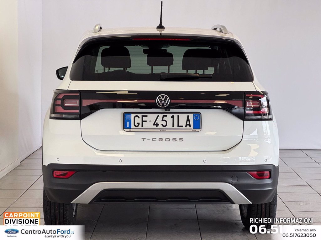 VOLKSWAGEN T-cross 1.0 tsi advanced 110cv dsg