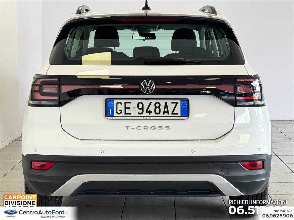 VOLKSWAGEN T-cross 1.0 tsi style 110cv