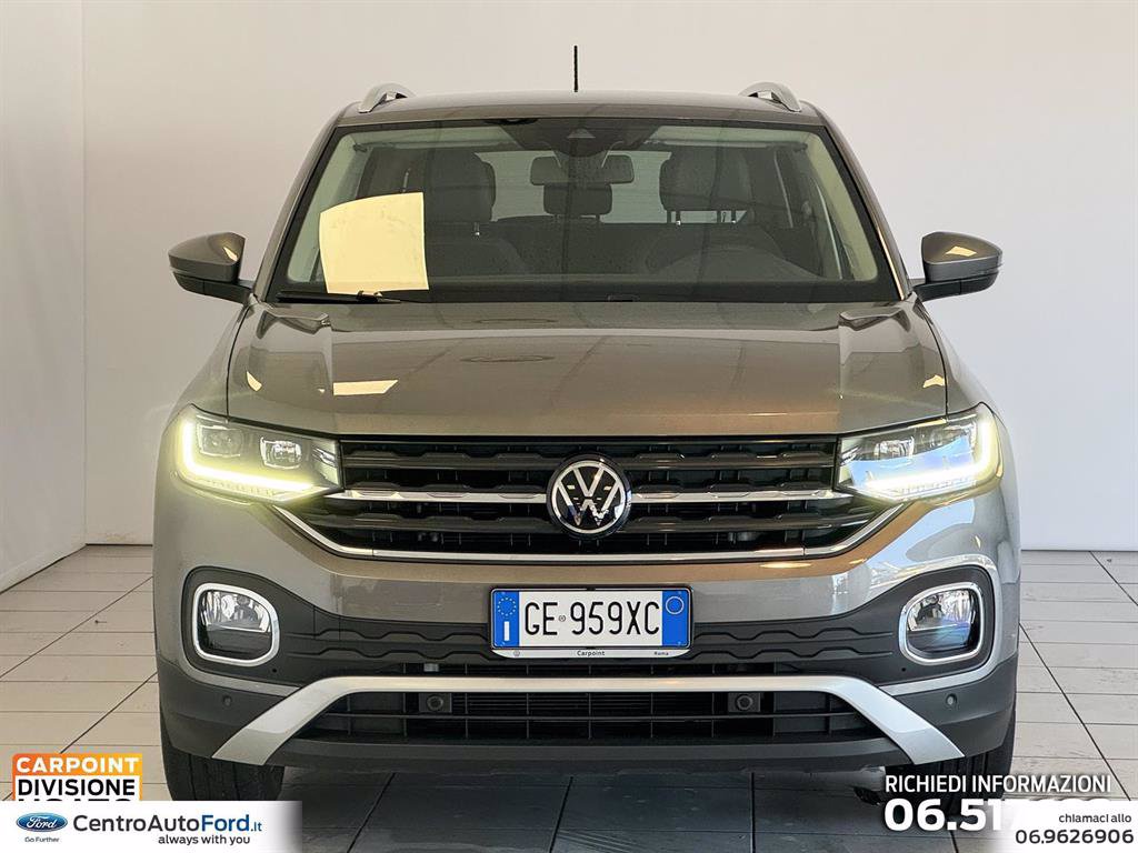 VOLKSWAGEN T-cross 1.0 tsi advanced 110cv dsg