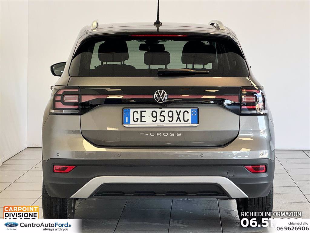 VOLKSWAGEN T-cross 1.0 tsi advanced 110cv dsg