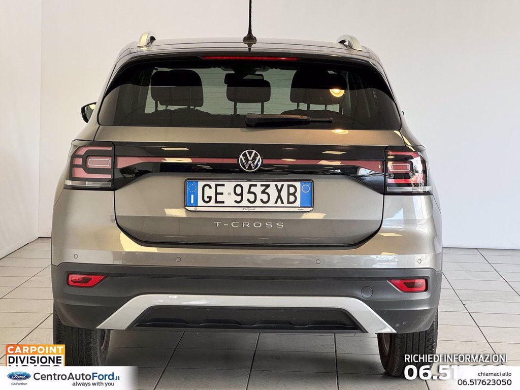 VOLKSWAGEN T-cross 1.0 tsi advanced 110cv