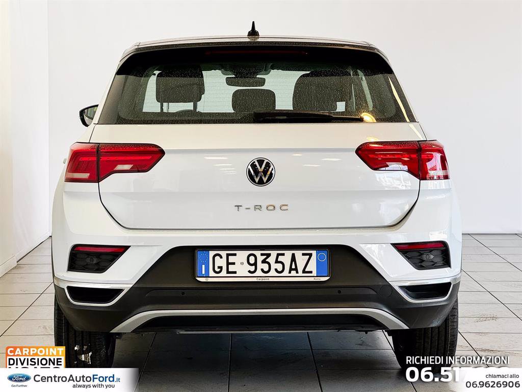 VOLKSWAGEN T-roc 1.0 tsi style 110cv