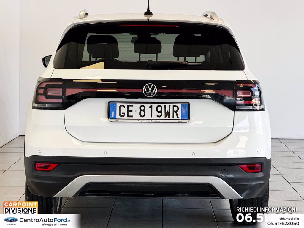 VOLKSWAGEN T-cross 1.0 tsi advanced 110cv dsg