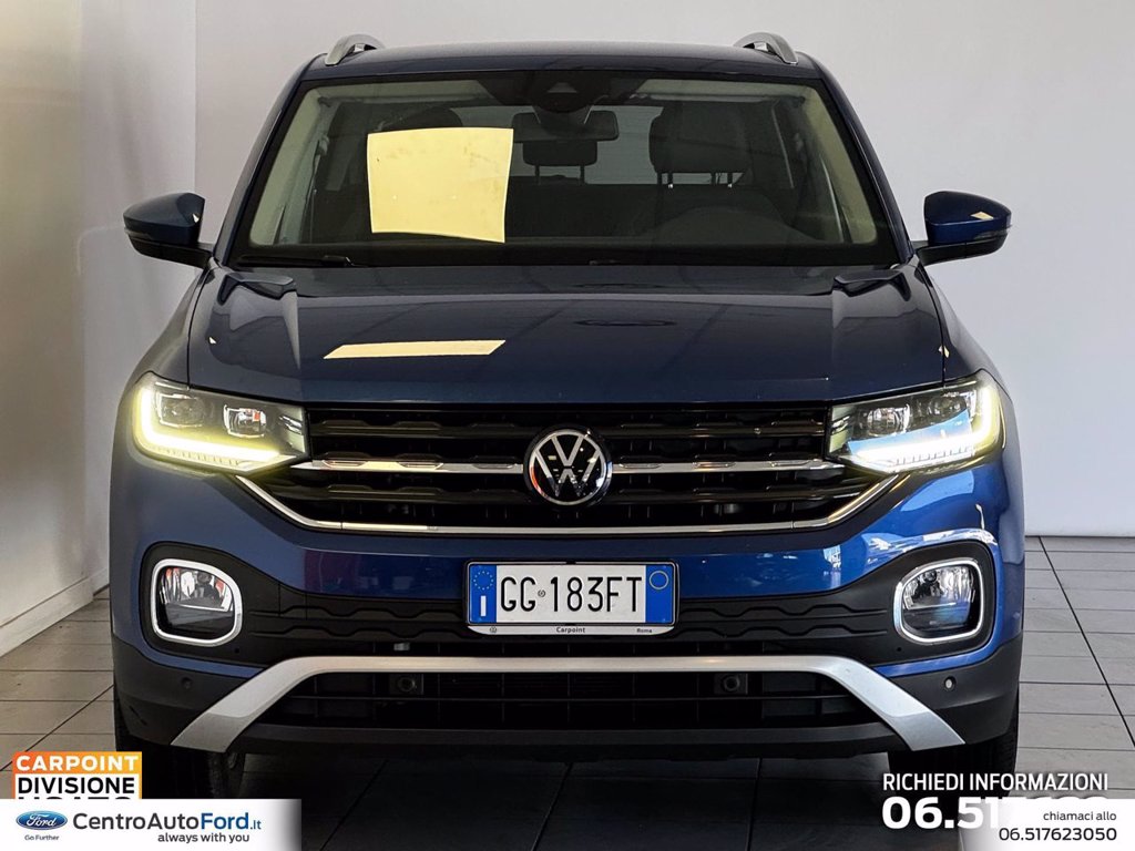 VOLKSWAGEN T-cross 1.0 tsi advanced 110cv