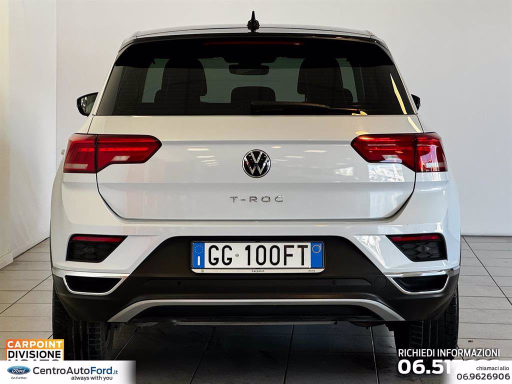 VOLKSWAGEN T-roc 1.0 tsi style 110cv