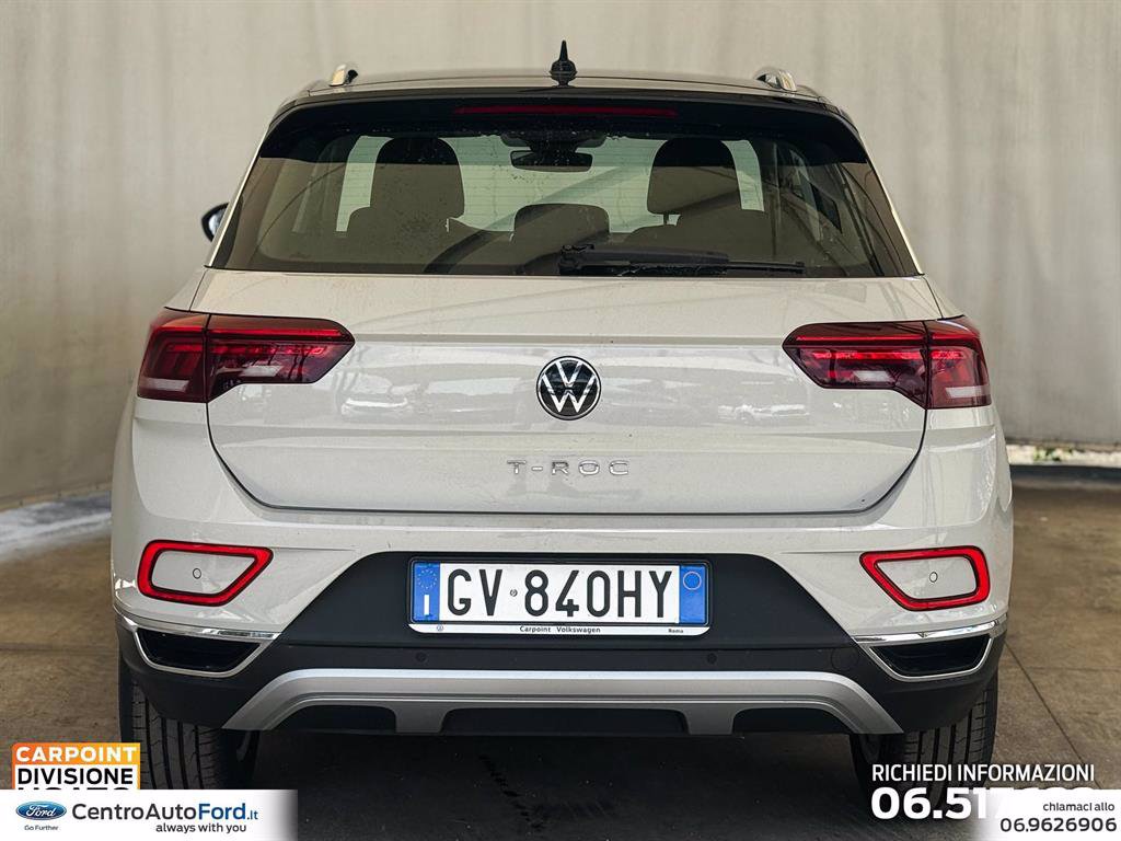 VOLKSWAGEN T-roc 2.0 tdi style 150cv dsg