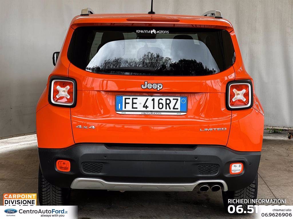 JEEP Renegade 2.0 mjt limited 4wd 140cv auto