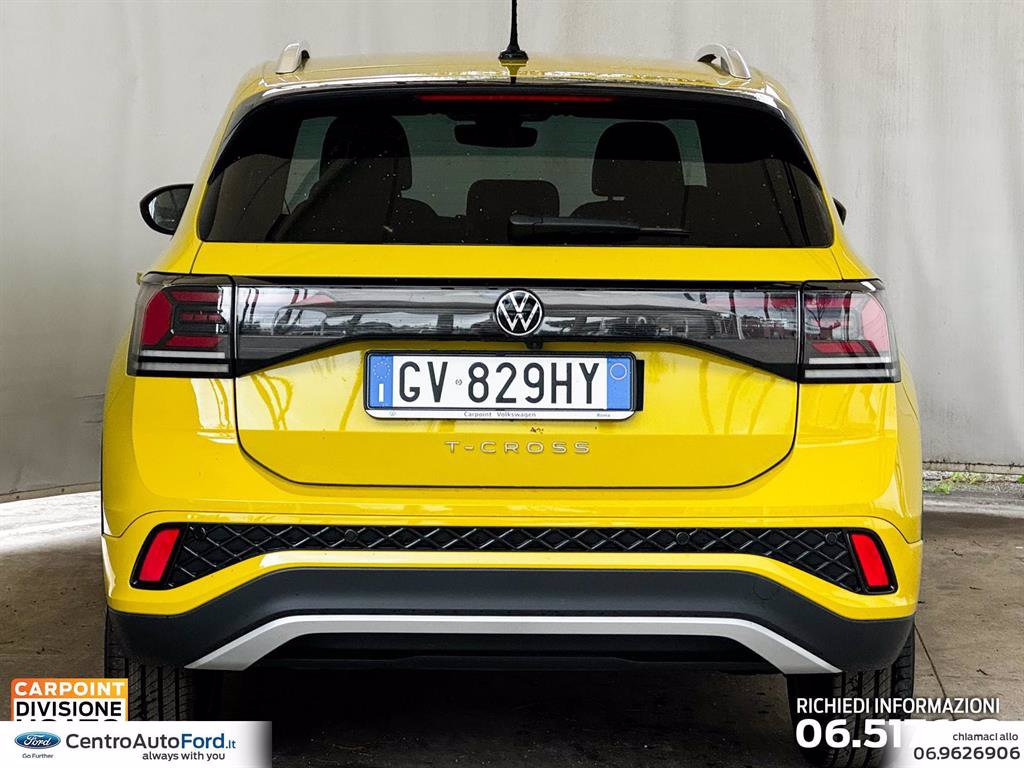 VOLKSWAGEN T-cross 1.0 tsi r-line 115cv