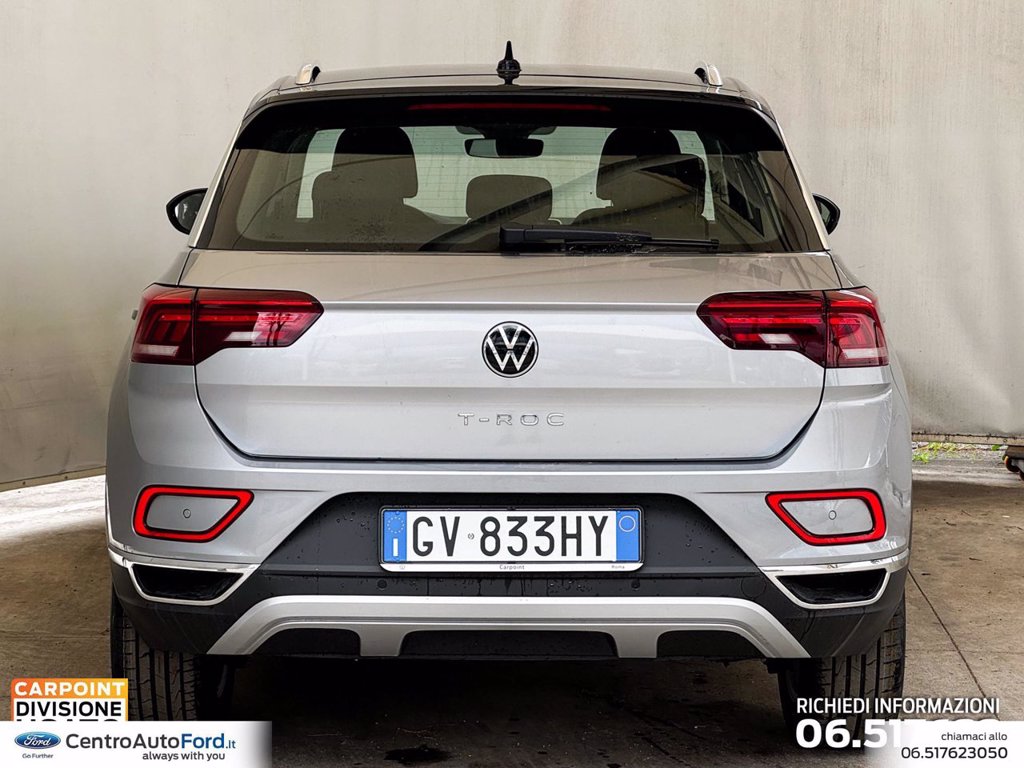 VOLKSWAGEN T-roc 1.0 tsi style 110cv