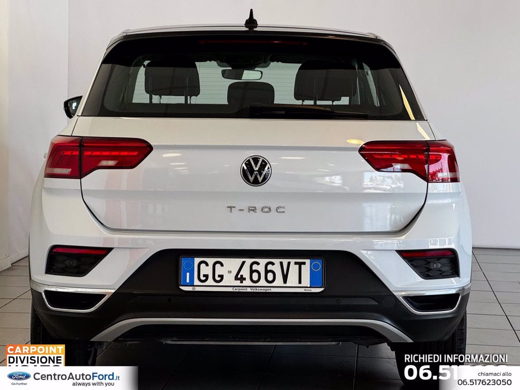 VOLKSWAGEN T-roc 1.0 tsi style 110cv