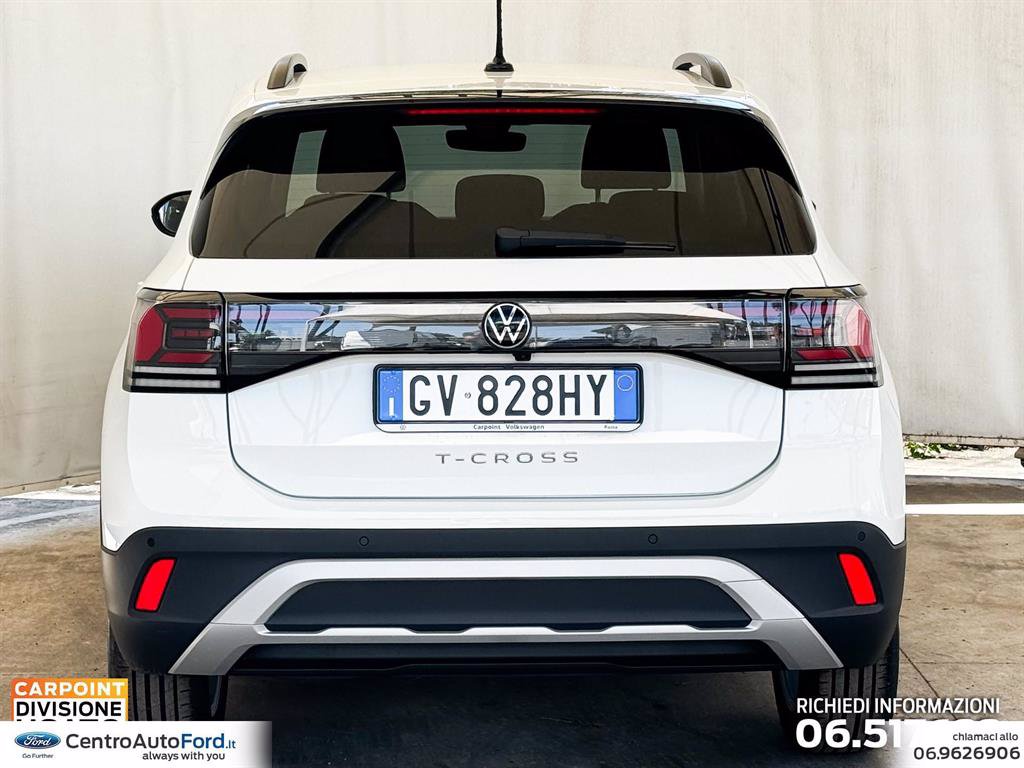 VOLKSWAGEN T-cross 1.0 tsi life 95cv