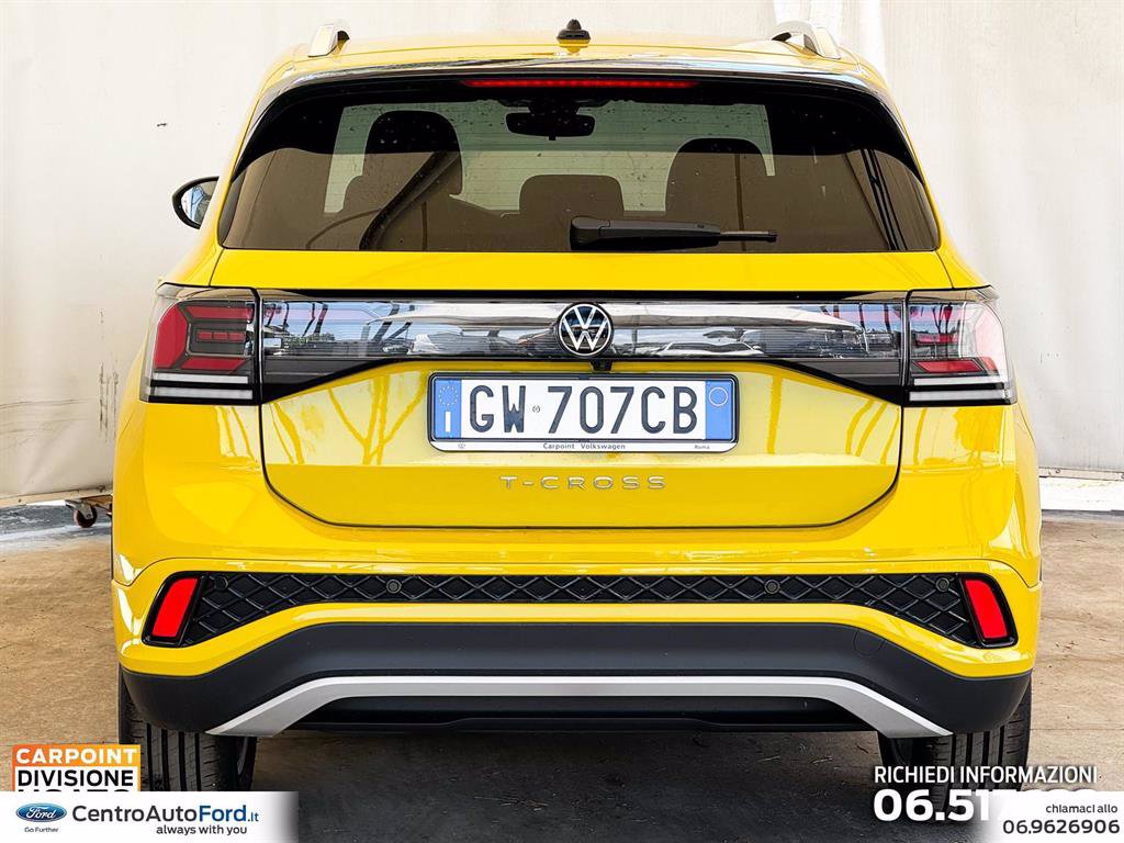 VOLKSWAGEN T-cross 1.0 tsi r-line 115cv