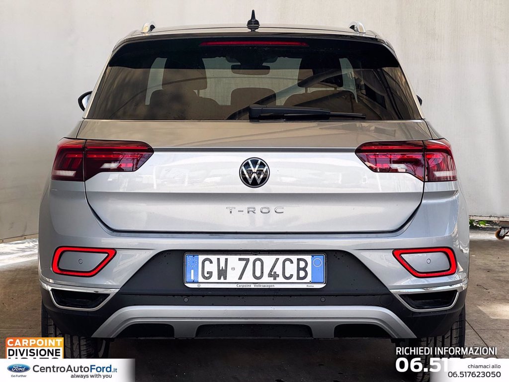 VOLKSWAGEN T-roc 1.0 tsi style 110cv