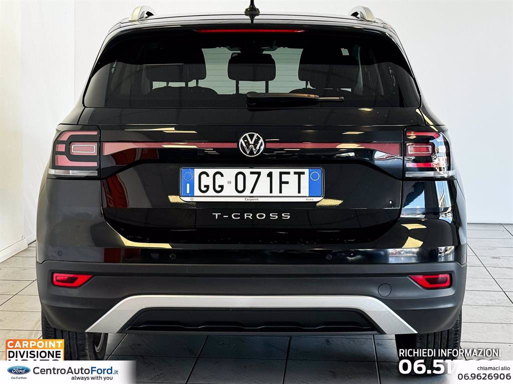 VOLKSWAGEN T-cross 1.0 tsi advanced 110cv dsg