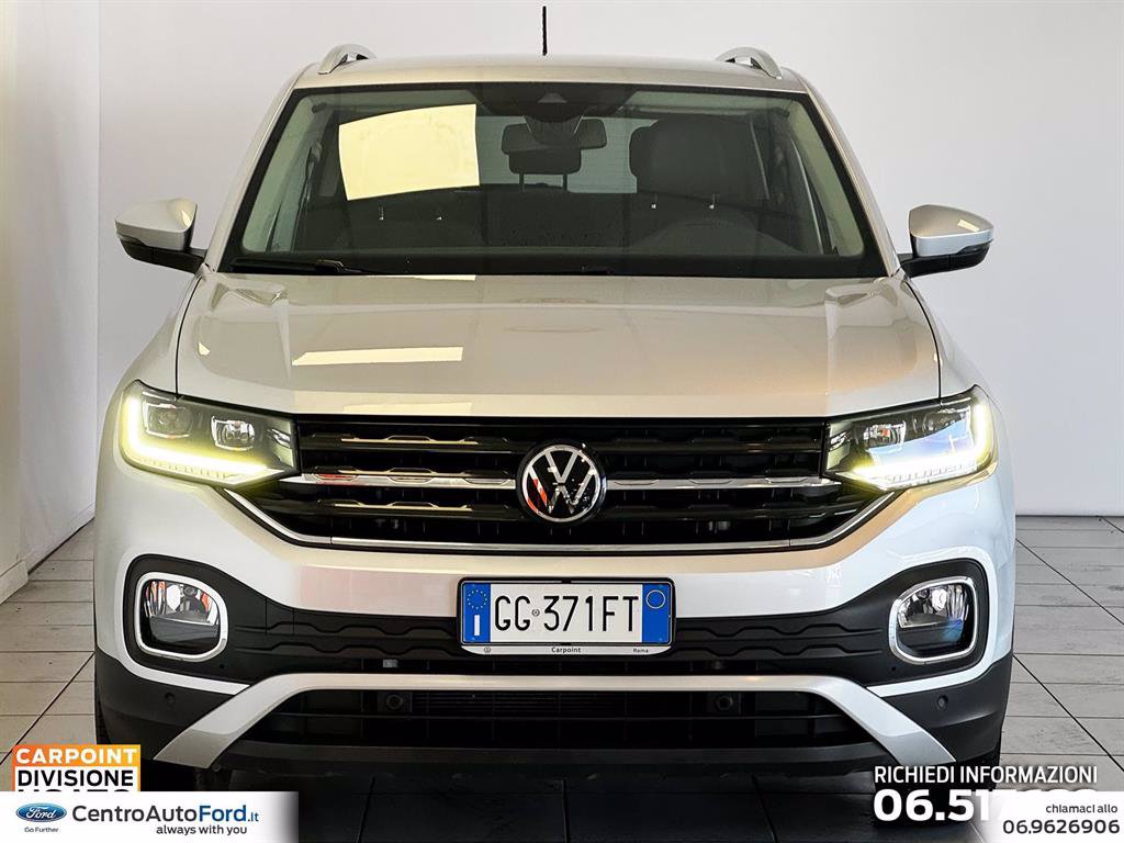 VOLKSWAGEN T-cross 1.0 tsi advanced 110cv dsg