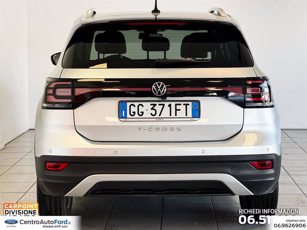 VOLKSWAGEN T-cross 1.0 tsi advanced 110cv dsg