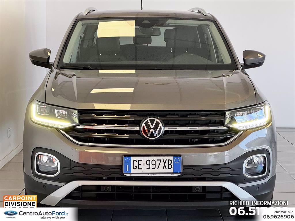 VOLKSWAGEN T-cross 1.0 tsi advanced 110cv dsg