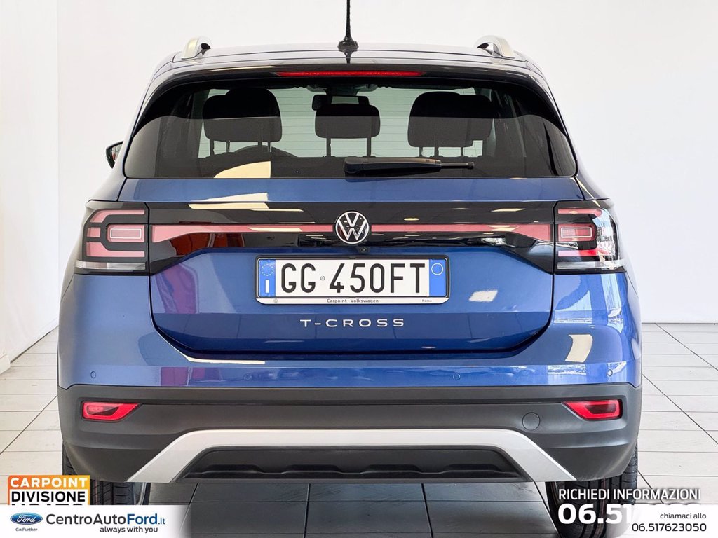 VOLKSWAGEN T-cross 1.0 tsi advanced 110cv