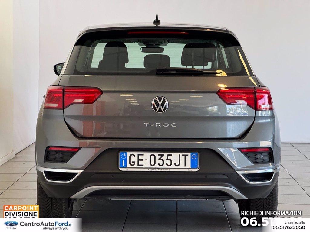 VOLKSWAGEN T-roc 1.0 tsi style 110cv