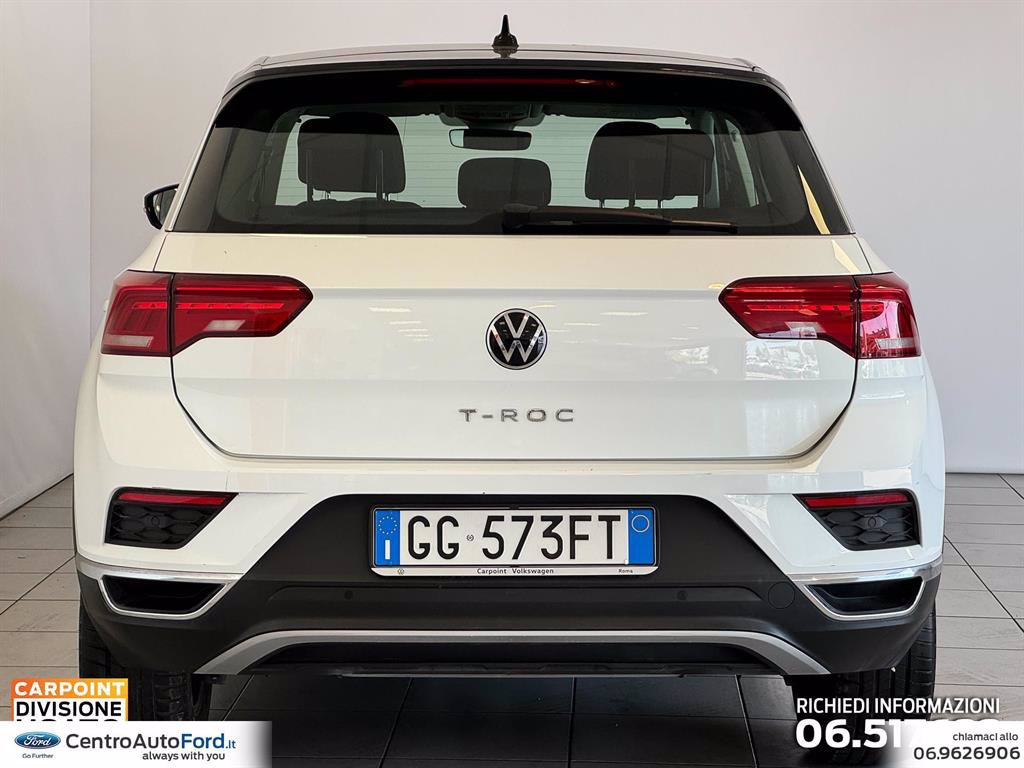 VOLKSWAGEN T-roc 1.0 tsi style 110cv