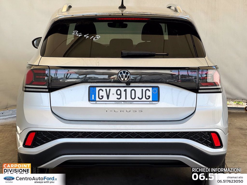 VOLKSWAGEN T-cross 1.0 tsi r-line 115cv