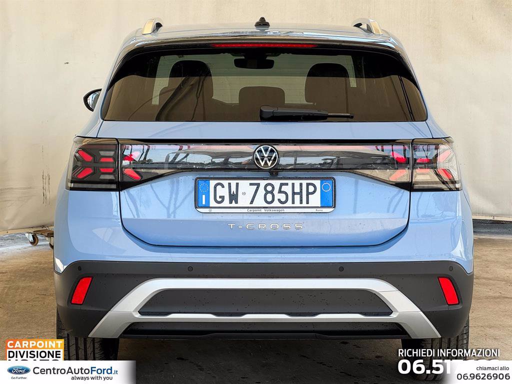 VOLKSWAGEN T-cross 1.0 tsi style 115cv