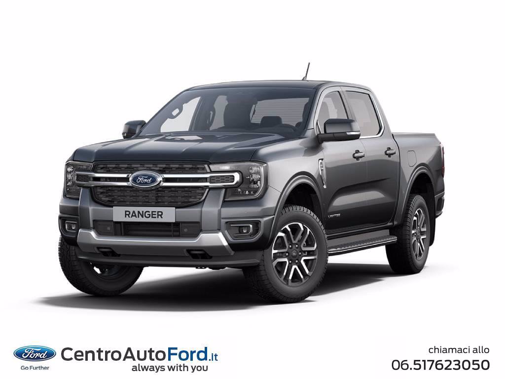 FORD Ranger 2.0 ecoblue doppia cabina limited awd 205cv auto