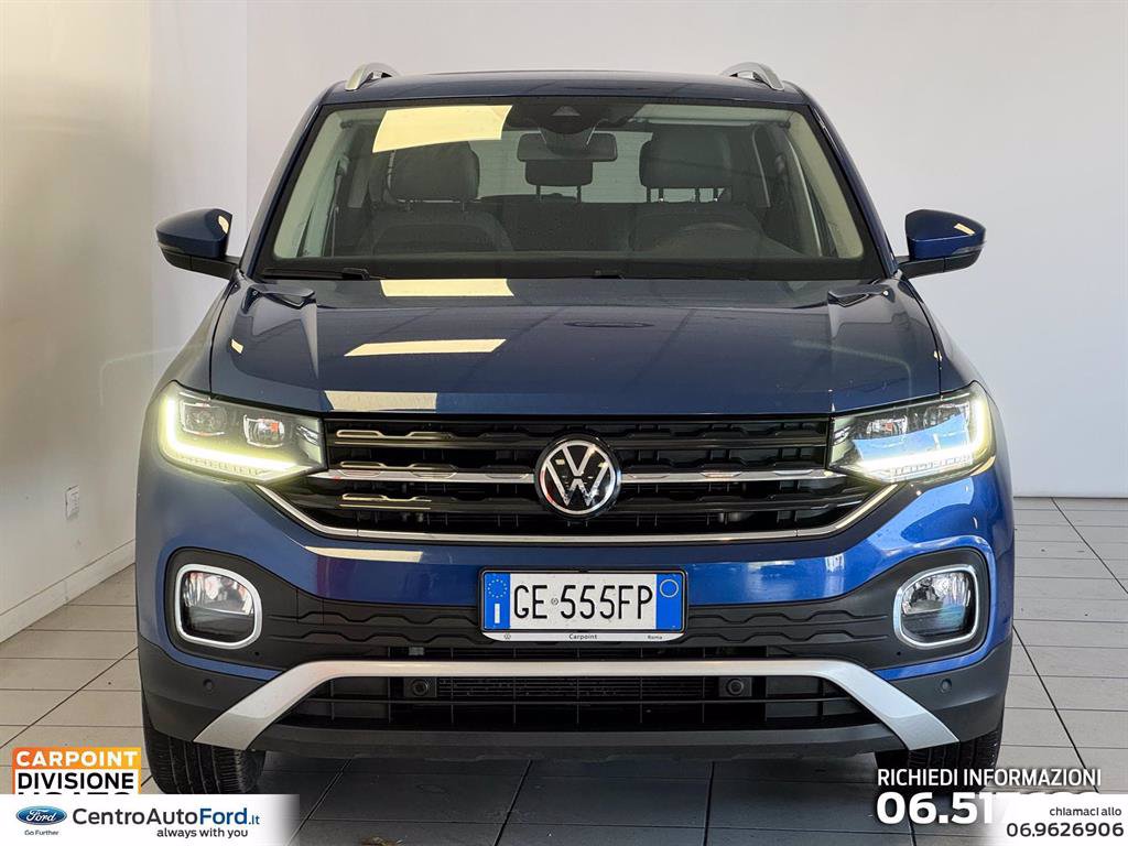 VOLKSWAGEN T-cross 1.0 tsi style 110cv dsg