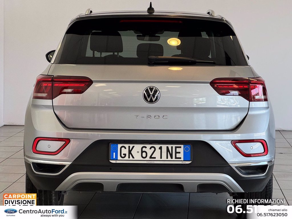 VOLKSWAGEN T-roc 1.0 tsi style 110cv