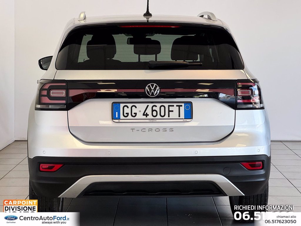 VOLKSWAGEN T-cross 1.0 tsi advanced 110cv