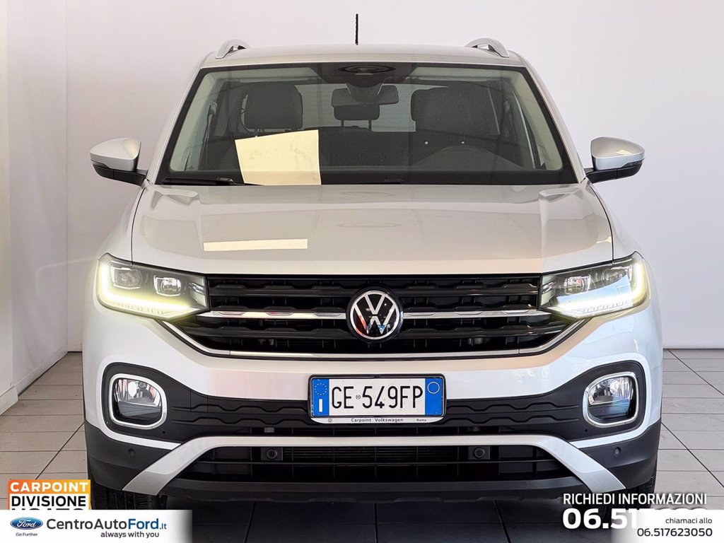 VOLKSWAGEN T-cross 1.0 tsi advanced 110cv dsg