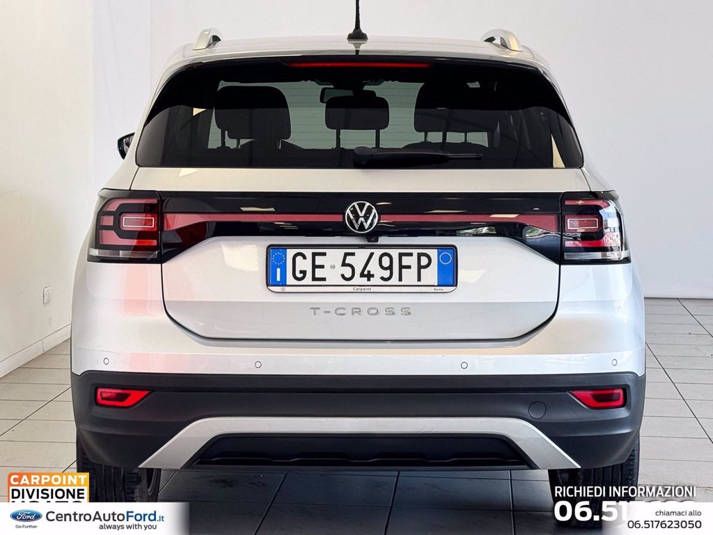 VOLKSWAGEN T-cross 1.0 tsi advanced 110cv dsg