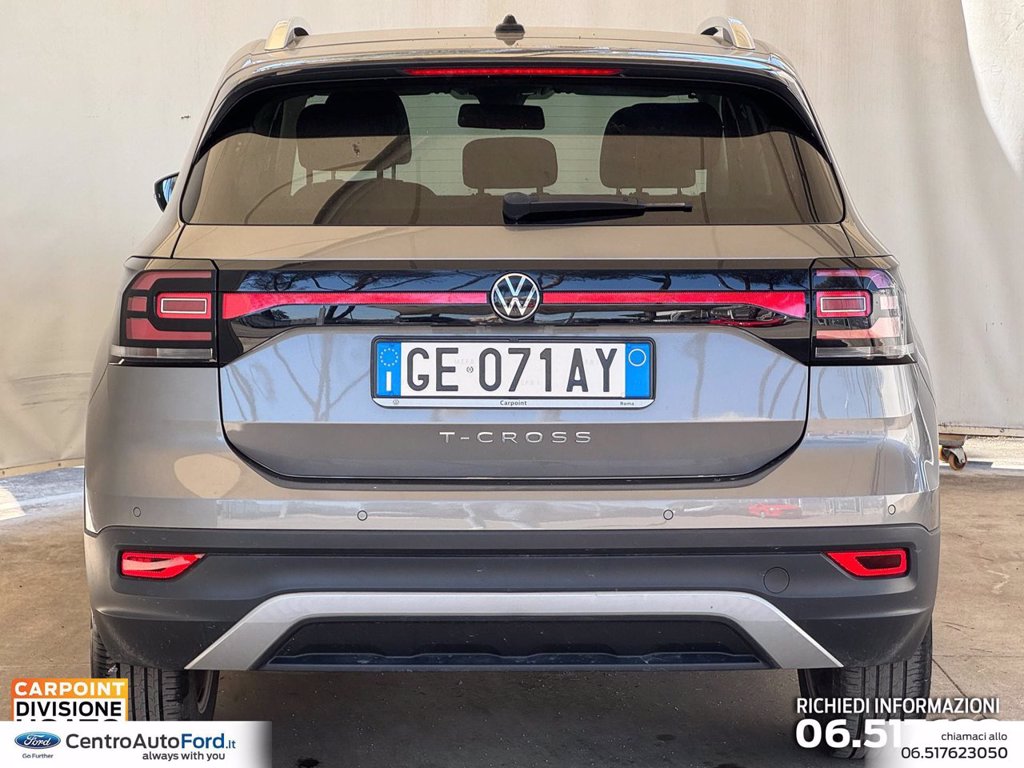 VOLKSWAGEN T-cross 1.0 tsi advanced 110cv