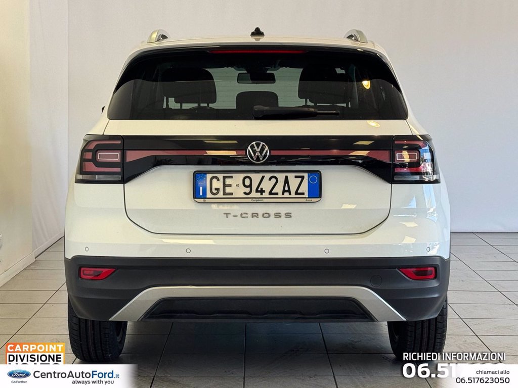 VOLKSWAGEN T-cross 1.0 tsi advanced 110cv