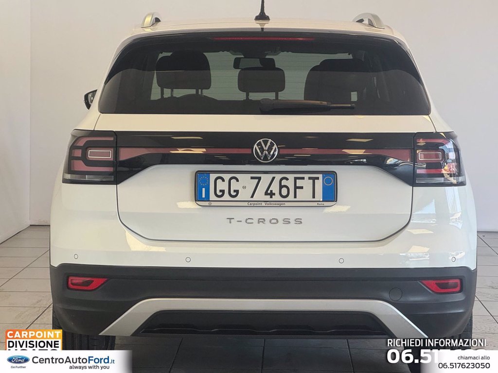 VOLKSWAGEN T-cross 1.0 tsi advanced 110cv dsg