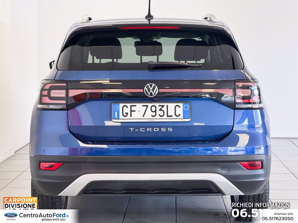 VOLKSWAGEN T-cross 1.0 tsi advanced 110cv dsg