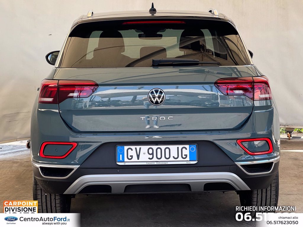 VOLKSWAGEN T-roc 1.0 tsi style 115cv