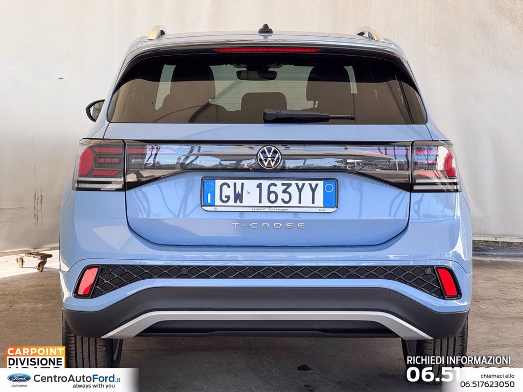 VOLKSWAGEN T-cross 1.0 tsi r-line 115cv