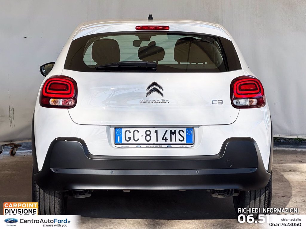 CITROEN C3 1.2 puretech feel pack s&s 83cv neopatentati