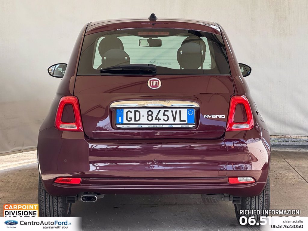 FIAT 500 1.2 lounge 69cv my20