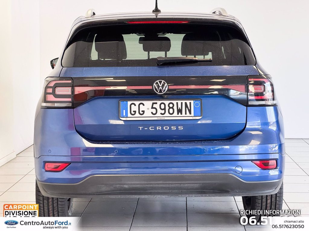 VOLKSWAGEN T-cross 1.0 tsi style 110cv dsg